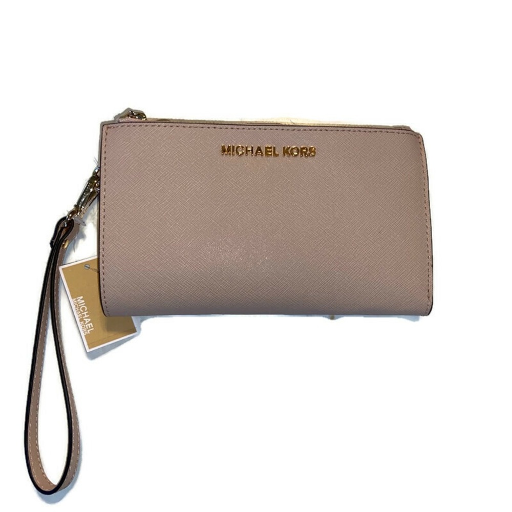 Michael Kors travel set double wristlet ballet NWT